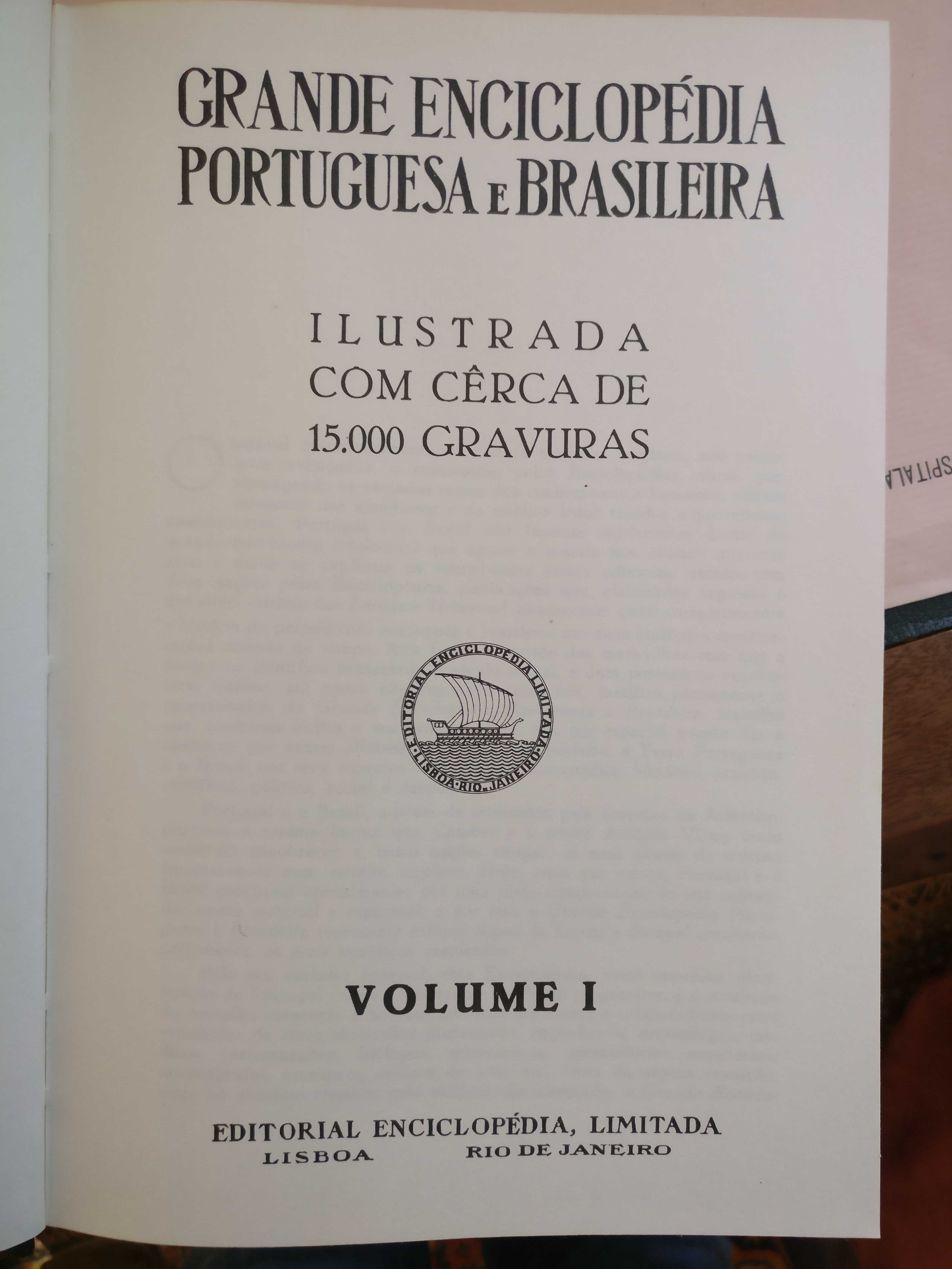 Grande Enciclopédia Portuguesa Brasileira 40 vols