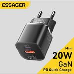 Блочок, зарядка Essager 20w GAN