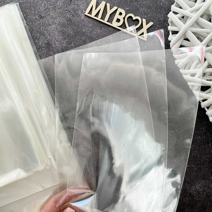 Поліпропіленові прозорі пакети для пакування, БОПП пакети