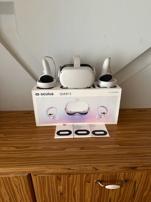 Gogle Meta oculus quest 2 II 128GB VR wirtualna rzeczywistość Zestaw!
