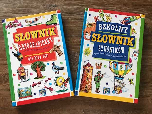 Szkolny słownik ortograficzny synonimów zestaw Centrum edukacji dzieci