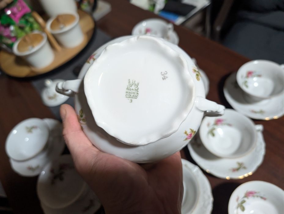 Serwisy do kawy porcelana Wałbrzych Wawel