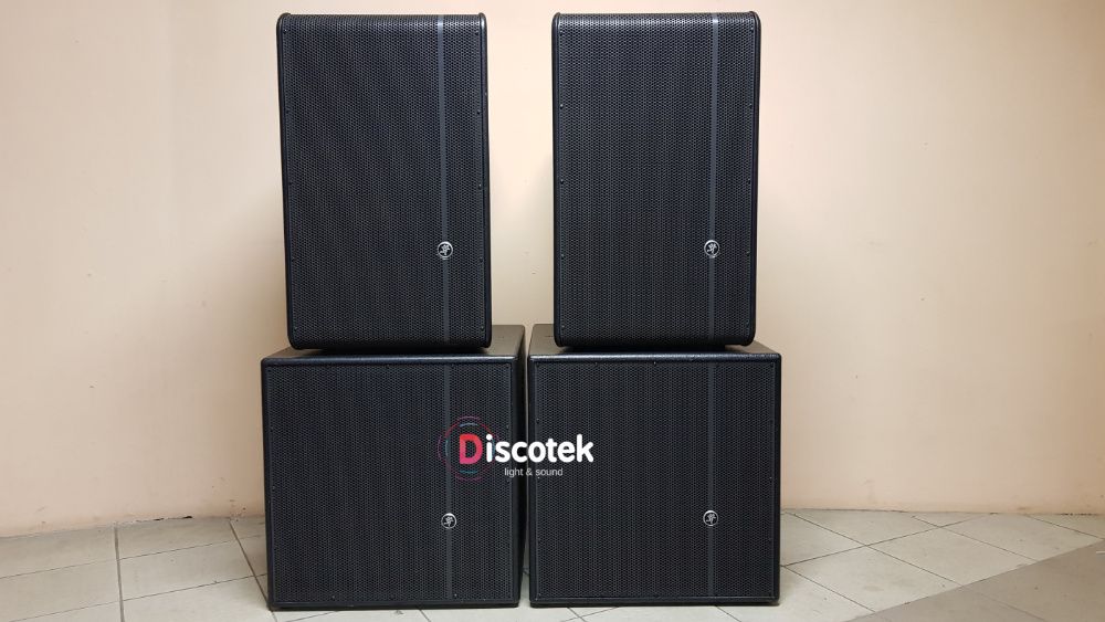 Mackie HD 1521 + 1801 | Aktywny zestaw | 3,2 kW | QSC, RCF, FBT