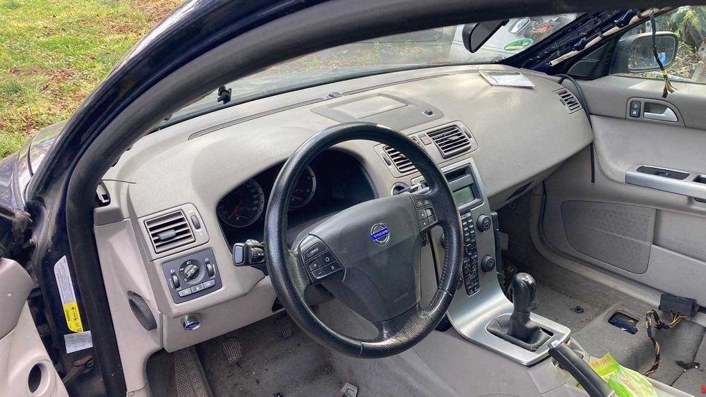 VOLVO V50 / S40 deska konsola NAVI + poduszki / wysylka