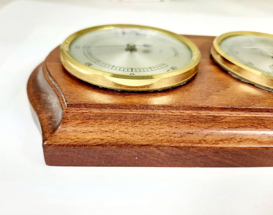 Stacja pogody meteorologiczna, termometr barometr higrometr