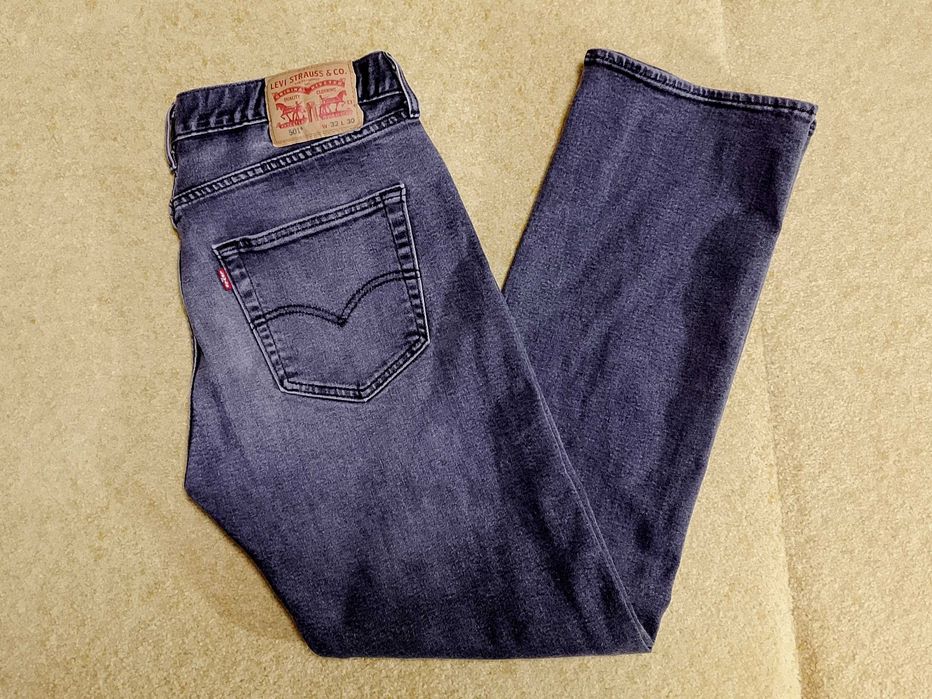 Levi's® 501 Original Fit W32 L30 (Style # 00501-2963) Джинси сірі