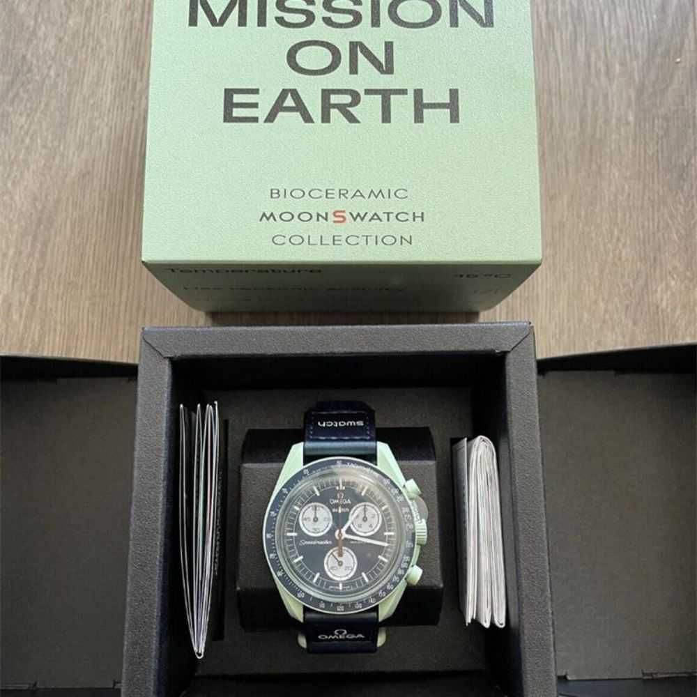 Omega x Swatch SO33G100: Ekskluzywny Model Ziemia