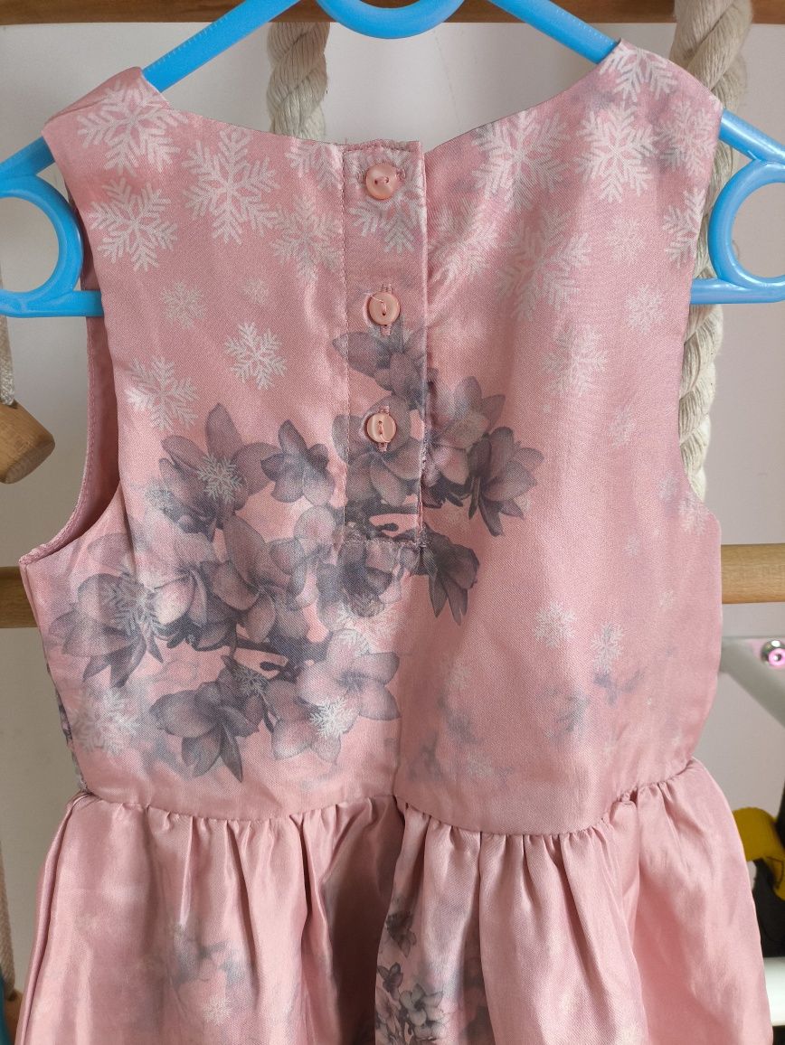 Piękna suknia sukienka r 3-4 lata, 104 cm