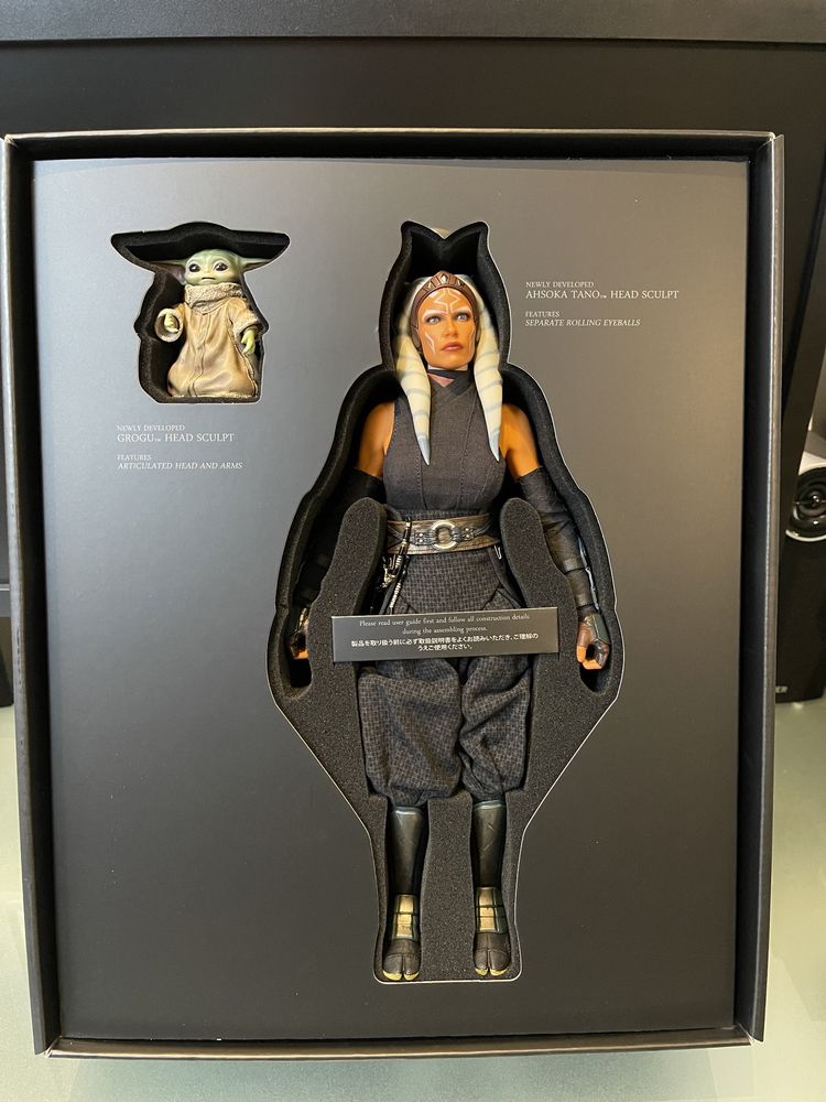 Фигурка 1/6 hot toys dx 21 THE MANDALORIAN – AHSOKA TANO & GROGU