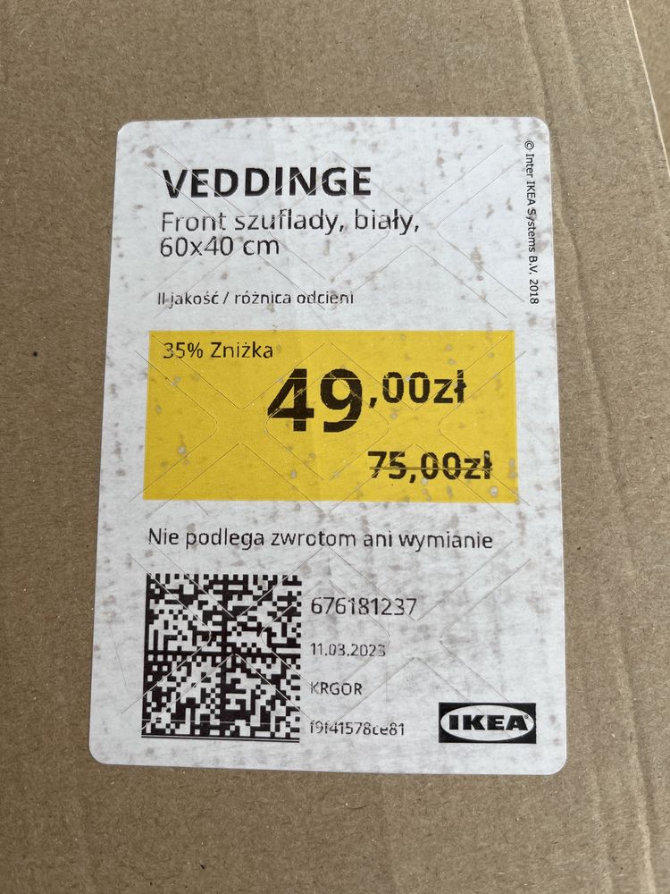 Front IKEA Metod veddinge