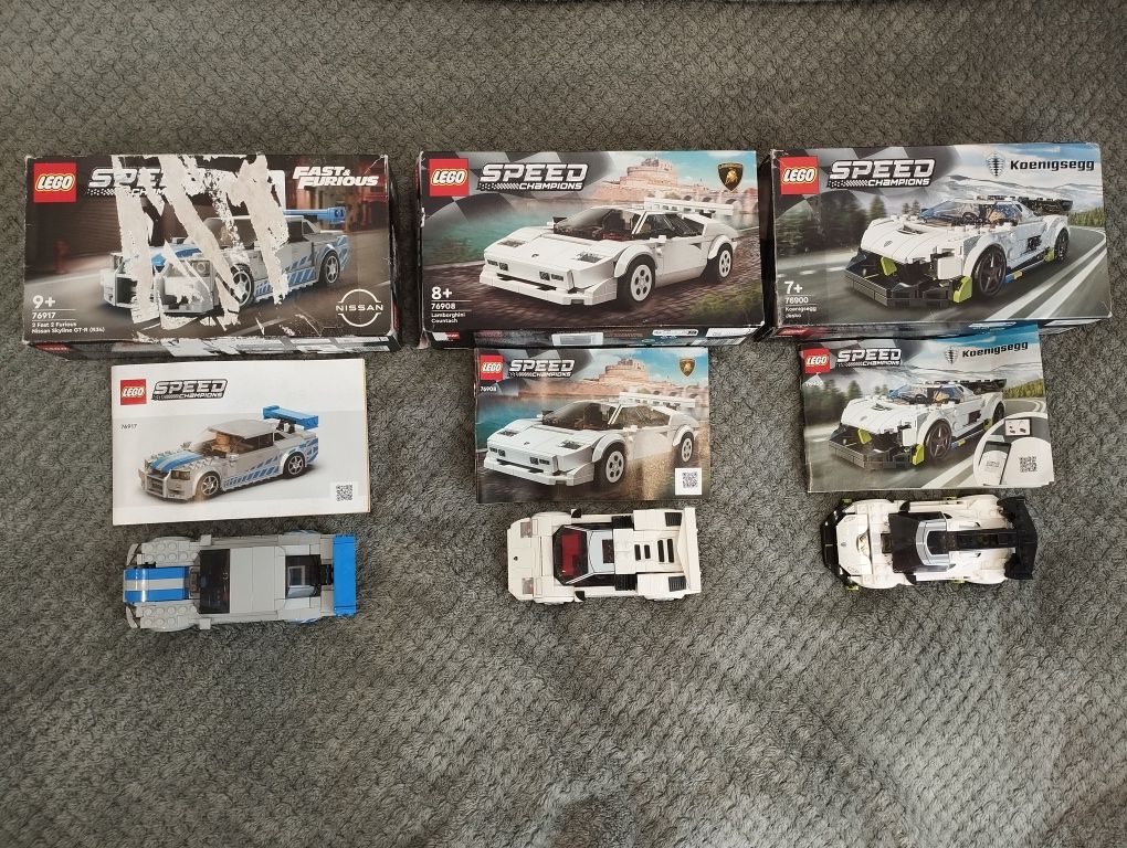 Lego speed Lamborghini 76908 Koenigsegg 76900 nissan 76917