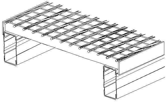 Krata regałowa nowa półka do regału paletowego 1T nakładana 110cm