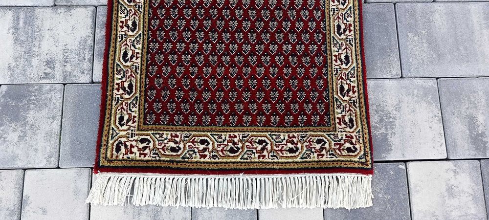 MIR dywan wełniany tkany ręcznie 102 x 59 cm perski wełna