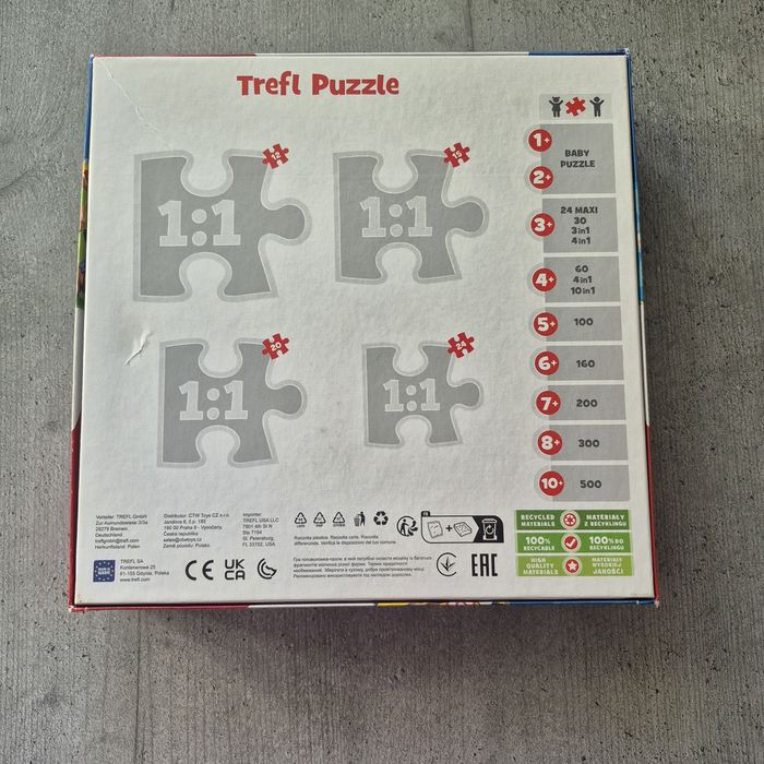 Пазли в асортименті