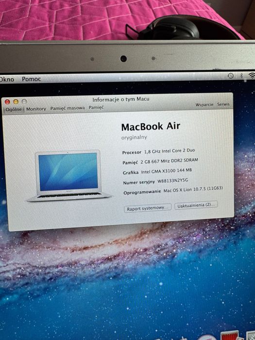 MacBook Air z ekranem 13.3 cala