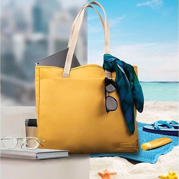 Torba UNIQ Hava na laptopa 16'' RPET - czarna