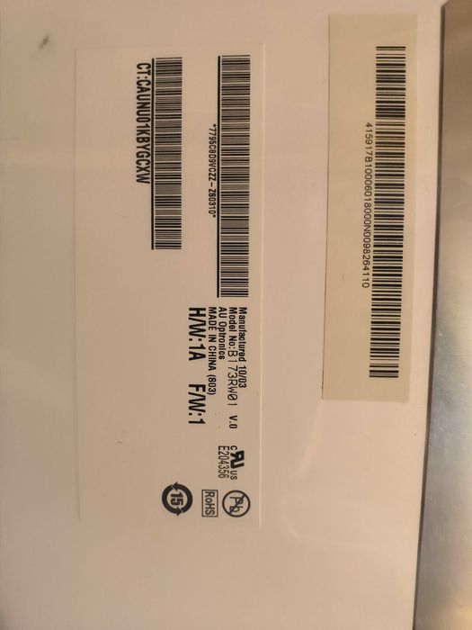 Матрица ноутбука B173RW