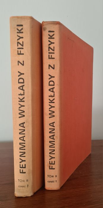 Feynmana wykłady z fizyki - Dwie książki