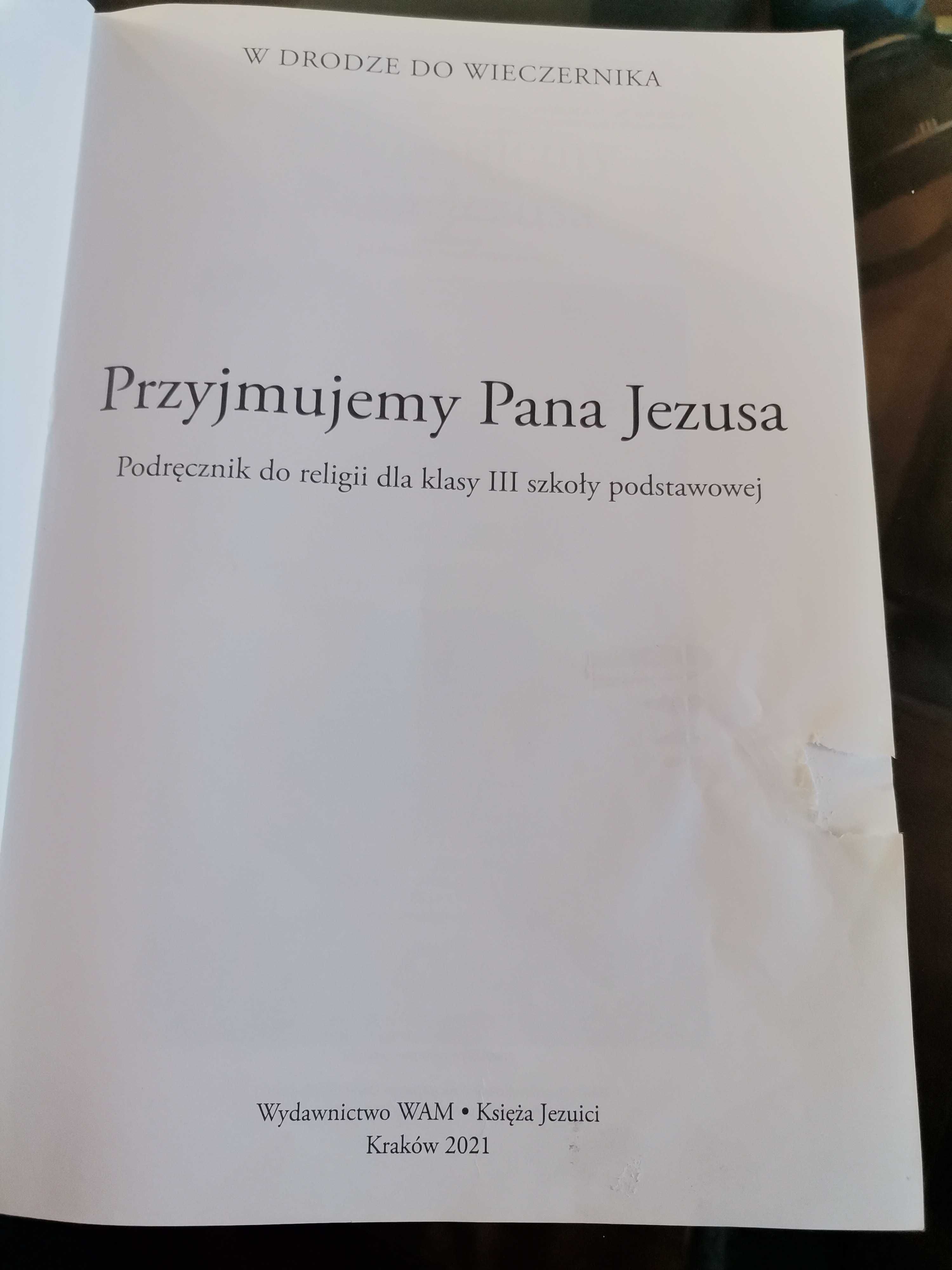 Przyjmujemy Pana Jezusa 3 podręcznik