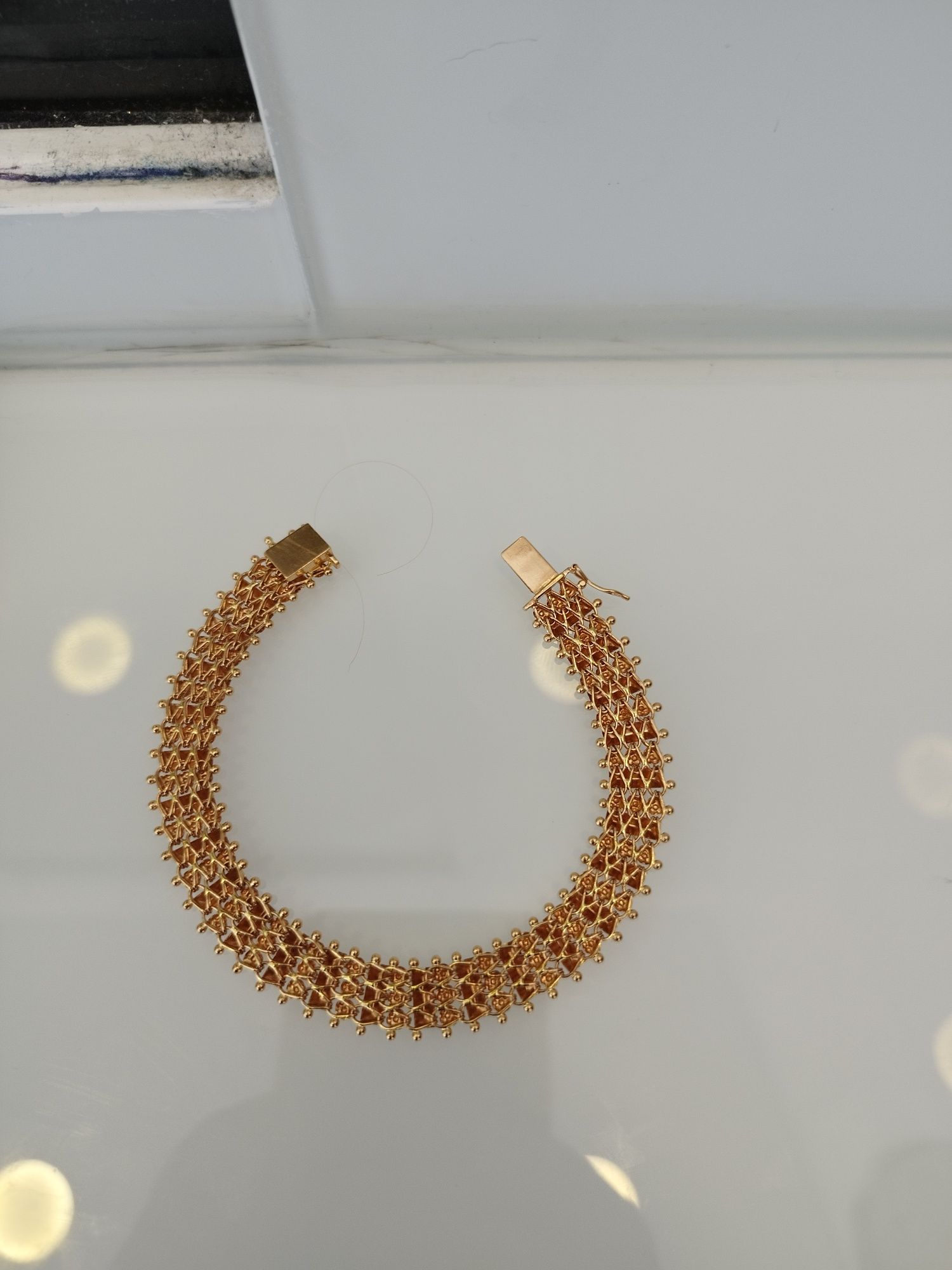 Pulseira em ouro de 19,2kt