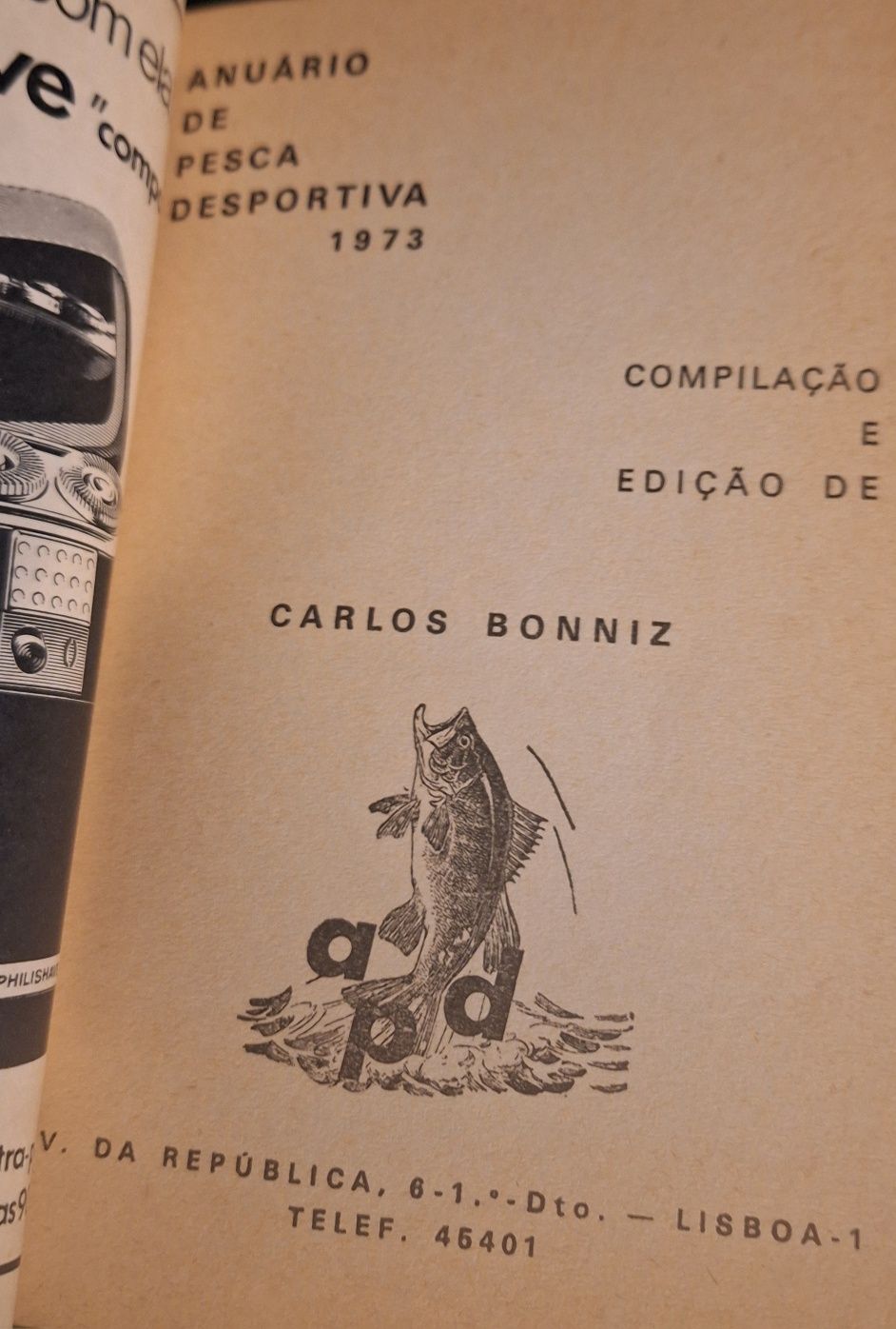 Anuário de pesca desportiva de 1973
