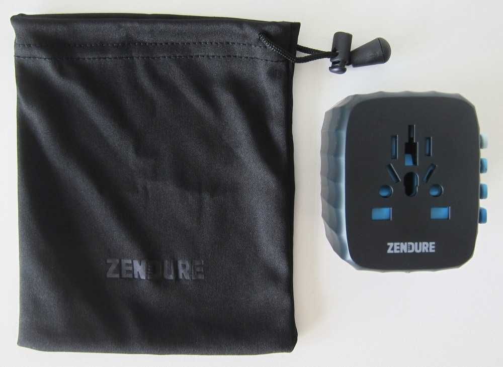 Nowy, kompaktowy adapter podróżny Zendure ZDPPA 4xUSB