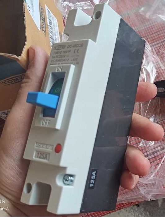 DC автомат–вимикач 125А  1P на постійний струм