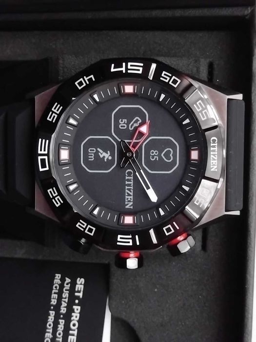 Новий Citizen CZ Hybrid Silicone Analog And Digital Smartwatch
