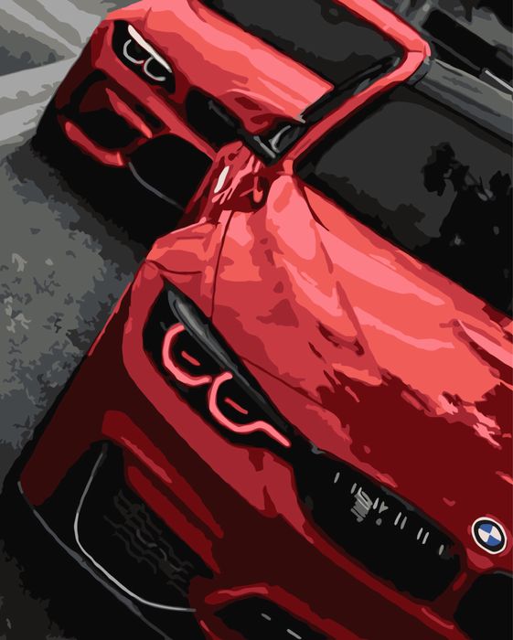 Картины по номера Авто, ауди, бмв, bmw, машина