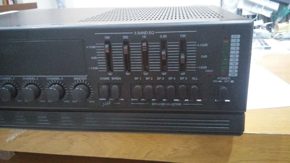 Amplificador Inter M PA-4000 Linha 100V