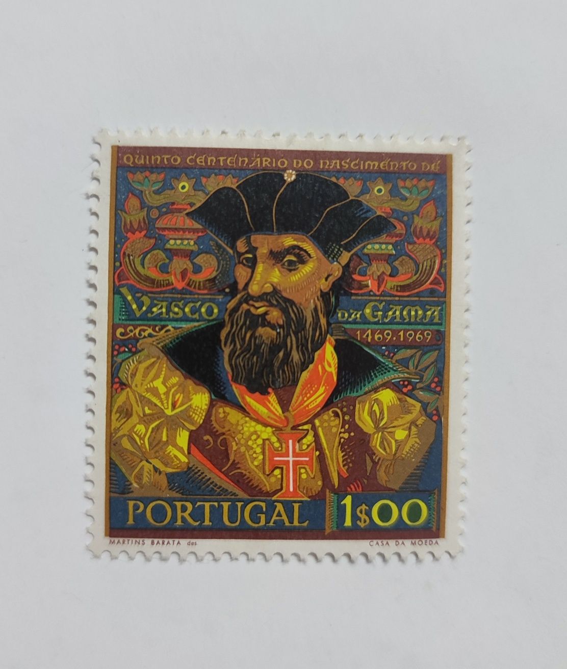 SELOS PORTUGAL 1969 - Vasco da Gama