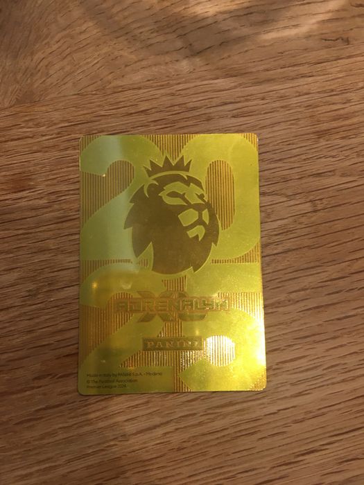 Karta  pilkarska Oddegard premier leaugue golden baller