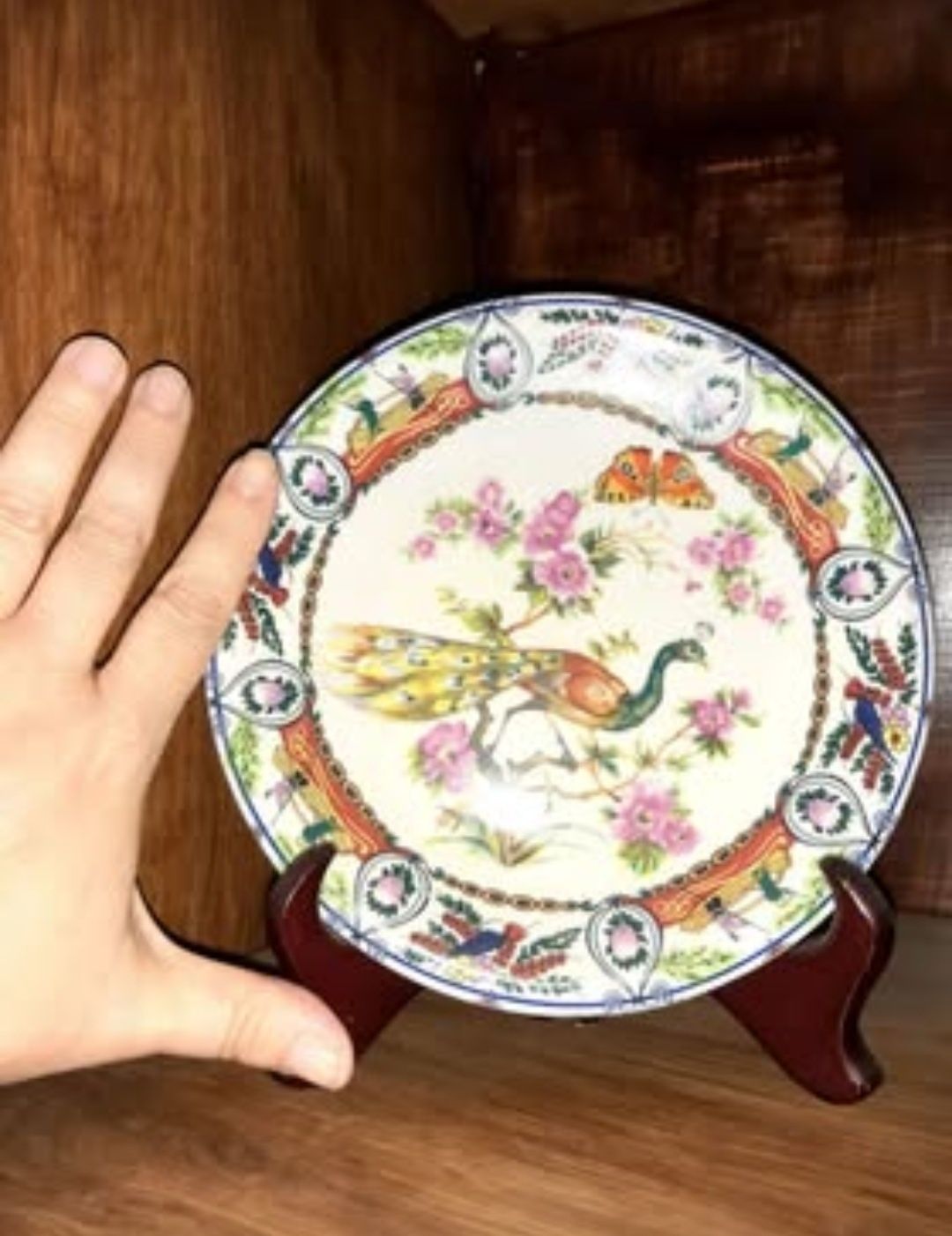 2 Pratos decorativos com desenhos de Pavões
Para desocupar