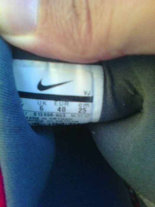 sapatilhas nike senhora tamanho 40-portes ctt registado gratis