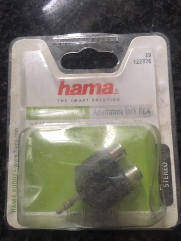 Adaptador jack RCA marca Hama