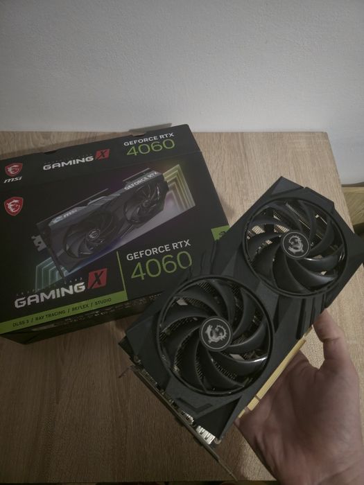 Продам відеокарту MSI GamingX RTX 4060 8gb, Ідеальний Стан