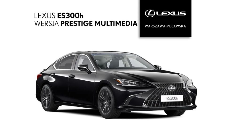 Lexus ES 300h Prestige + Multimedia - OD RĘKI!