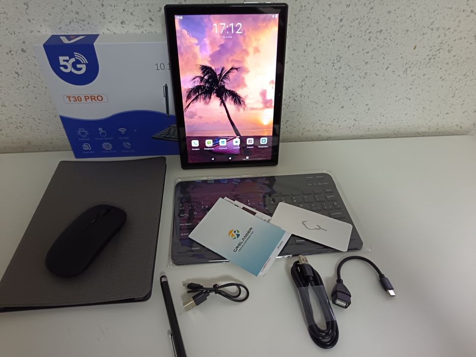 6/128 Gb,новий планшет,+комплект,Sim 4G, телефон -планшет