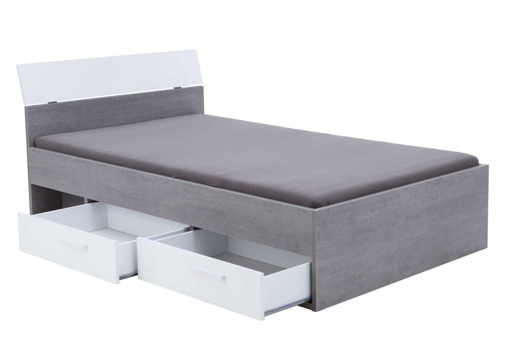 Łóżko MI PIACE 120 x 200 + stelaż + materac kieszeniowy