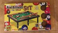 Mini bilard Real Billiards Snooker & Pool Set