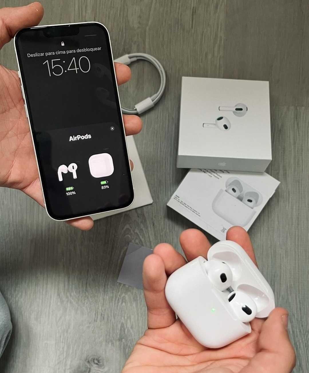 AirPods de 3ª geração novo com garantia na Apple