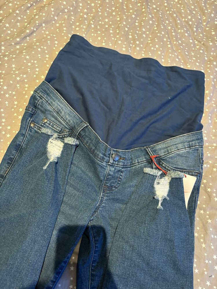 Nowe jeansy ciazowe L 40