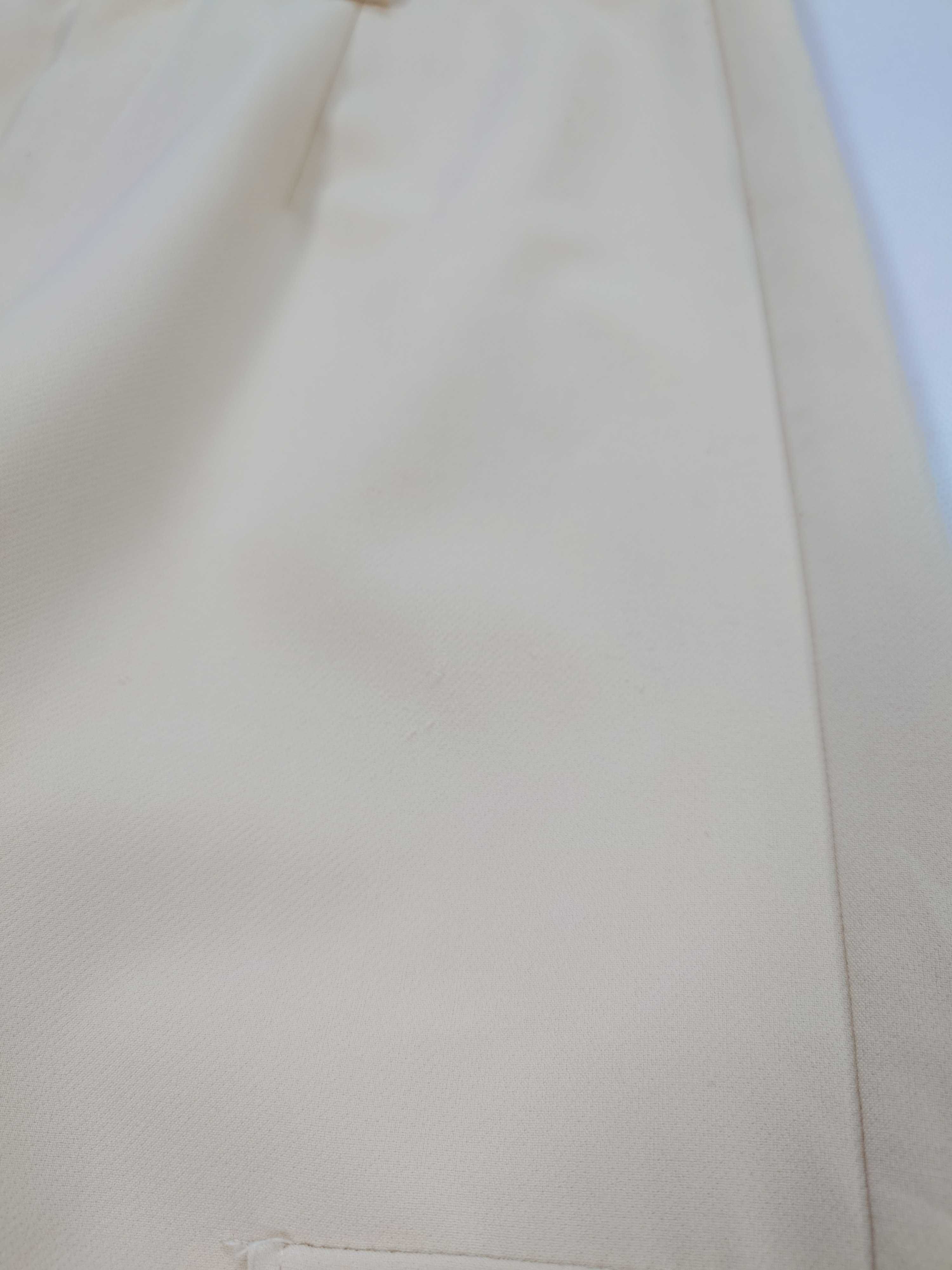Beżowe szerokie spodnie jogger, Primark 40