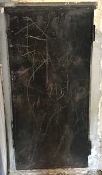 Советская металлическая дверь 3 мм без дверной рамы