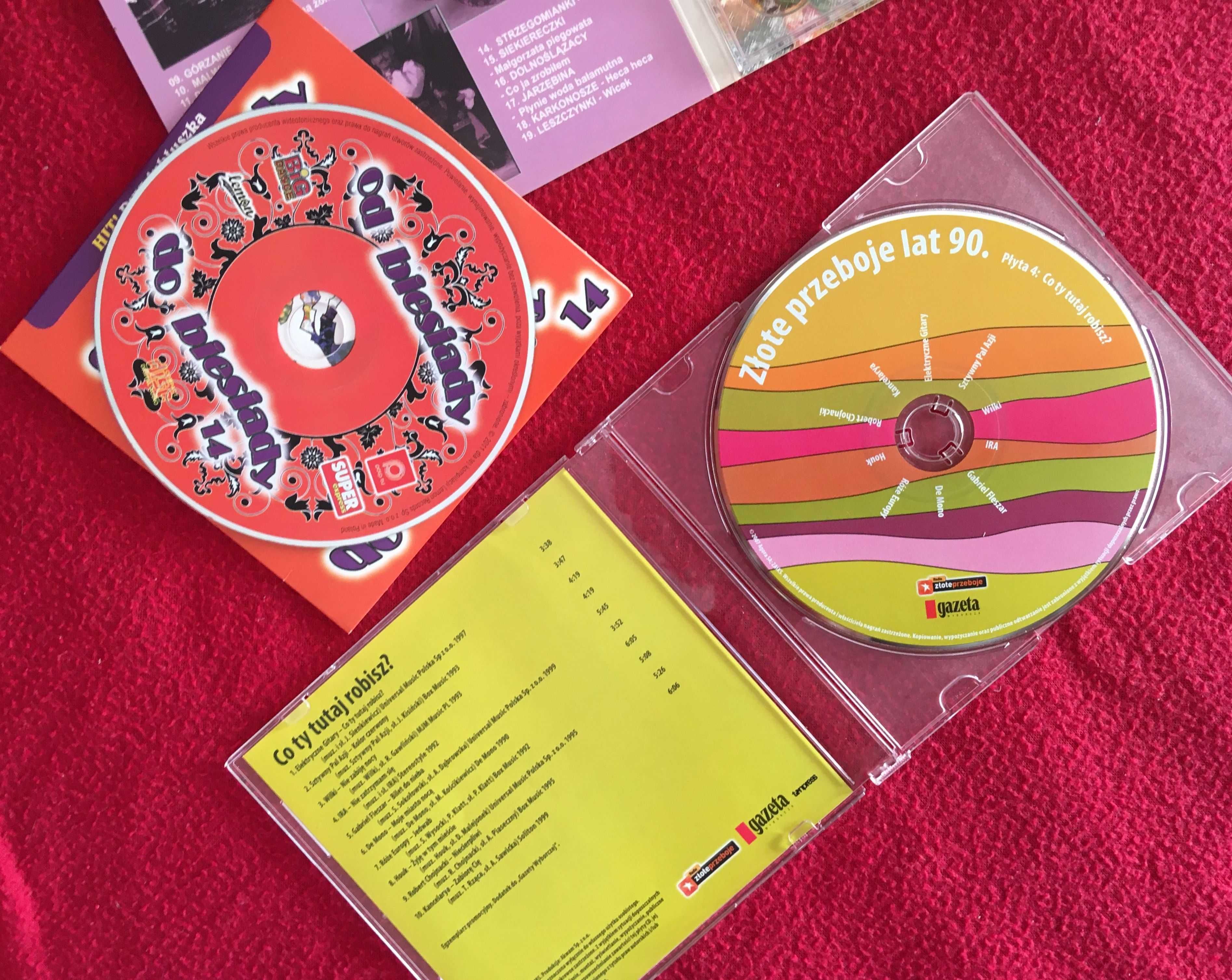 Zestaw 3 płyt-Ludowe przeboje, Hity, Złote przeboje, Biesiadne-Lata 90