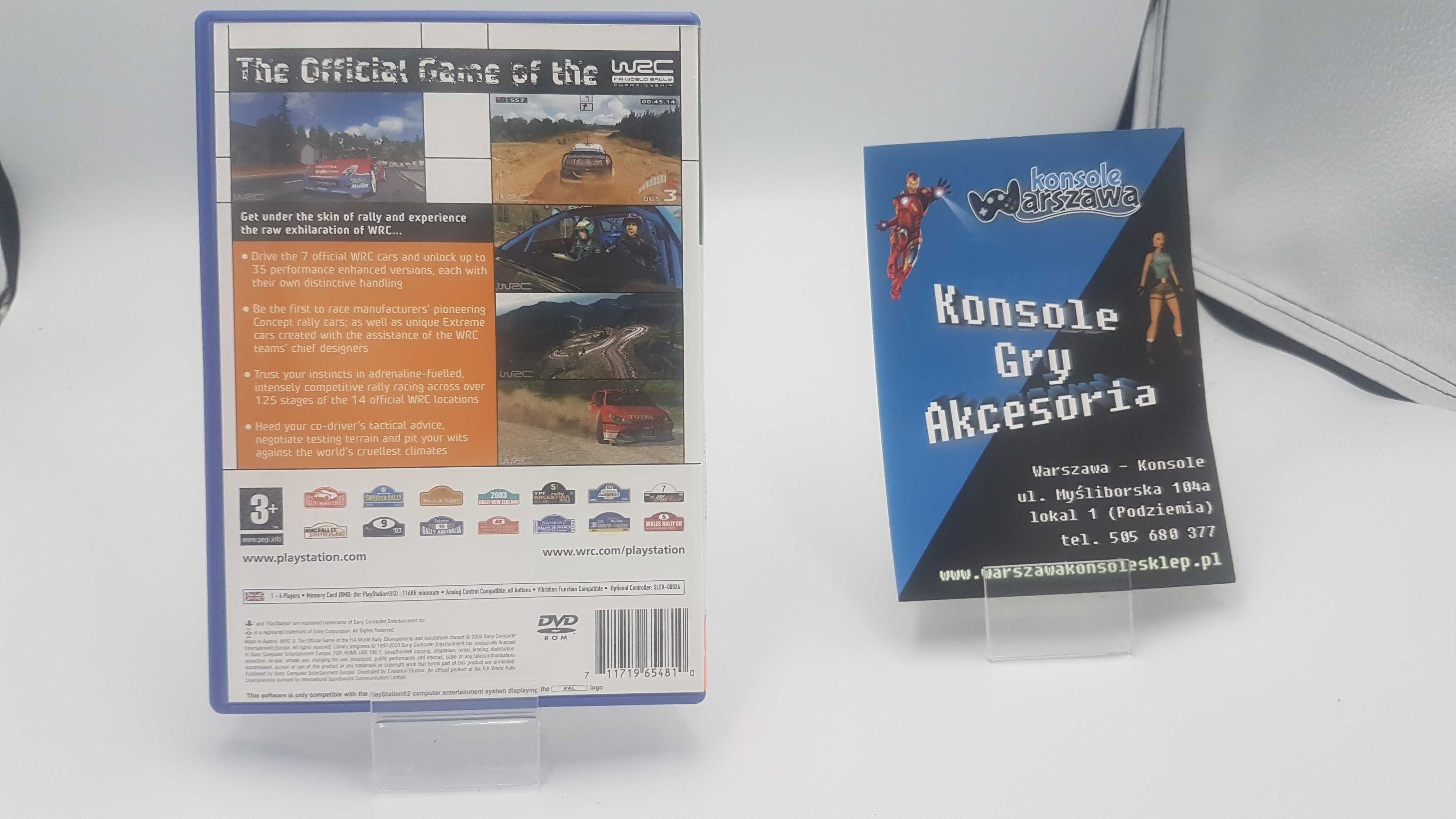 World Rally Championship 3 PS2 Sklep/Wysyłka/Wymiana