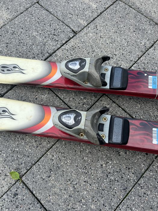 Narty zjazdowe Rossignol B1 Junior 130 cm wraz z wiązaniami + TORBA