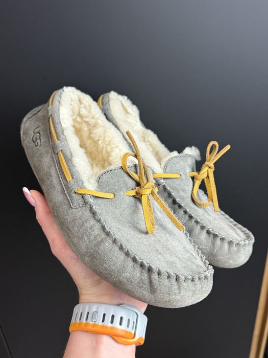 UGG мокасины с мехом, оригинал, размер 37 (US 4.5)