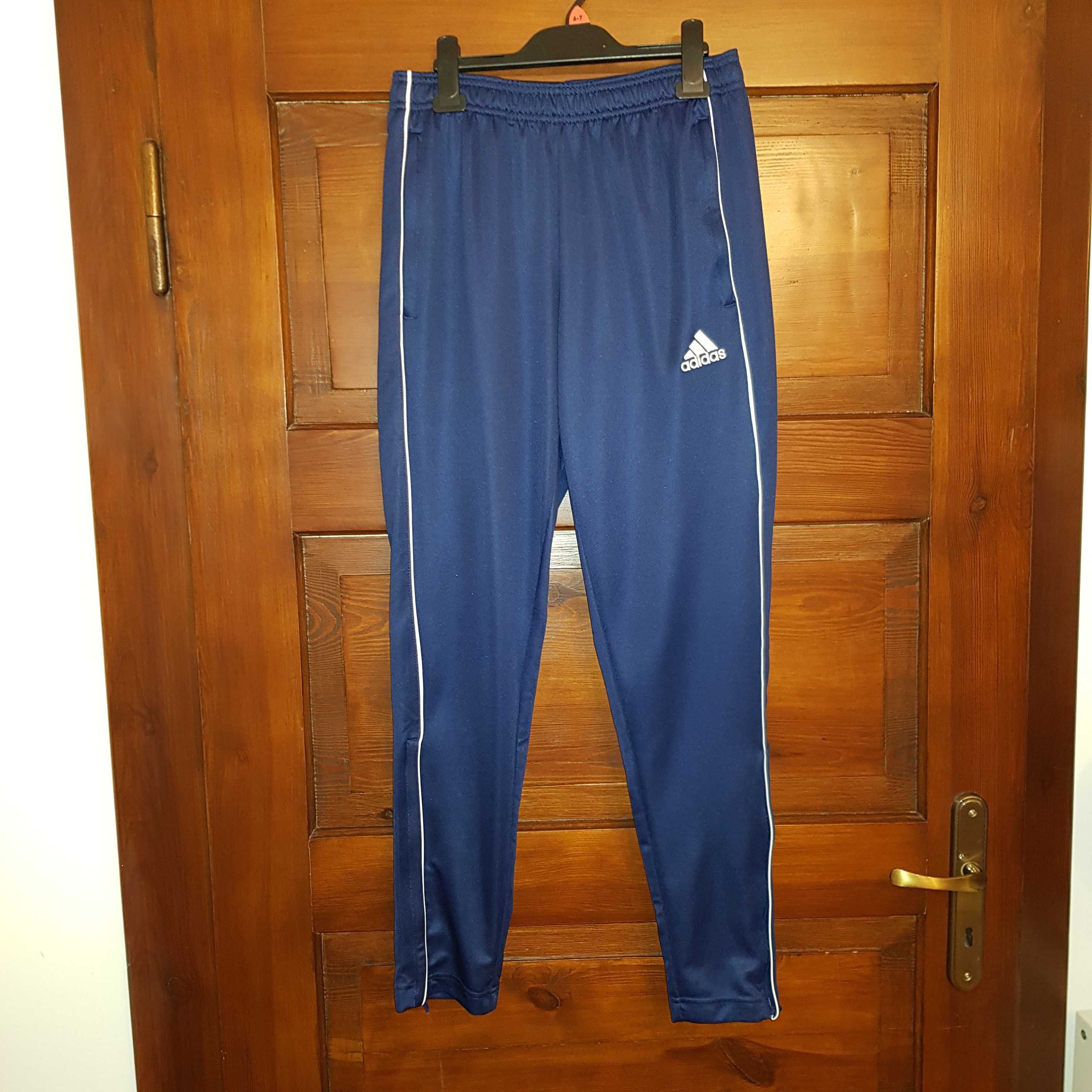 Spodnie męskie dresowe treningowe adidas rozm. S