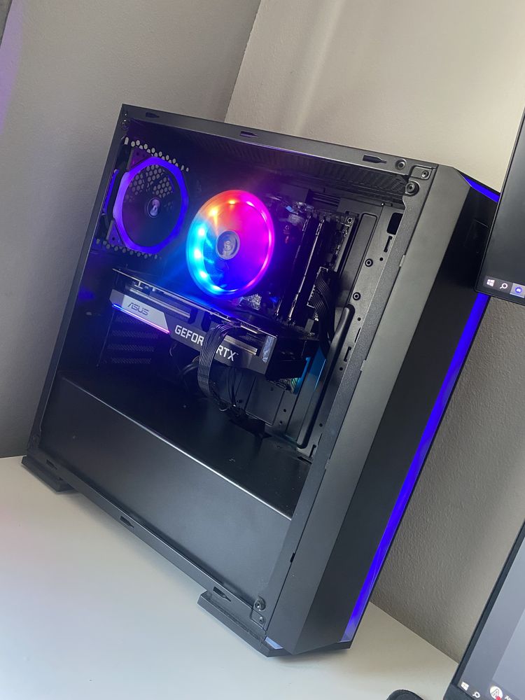 PC Gaming 3060TI + 2 ecras